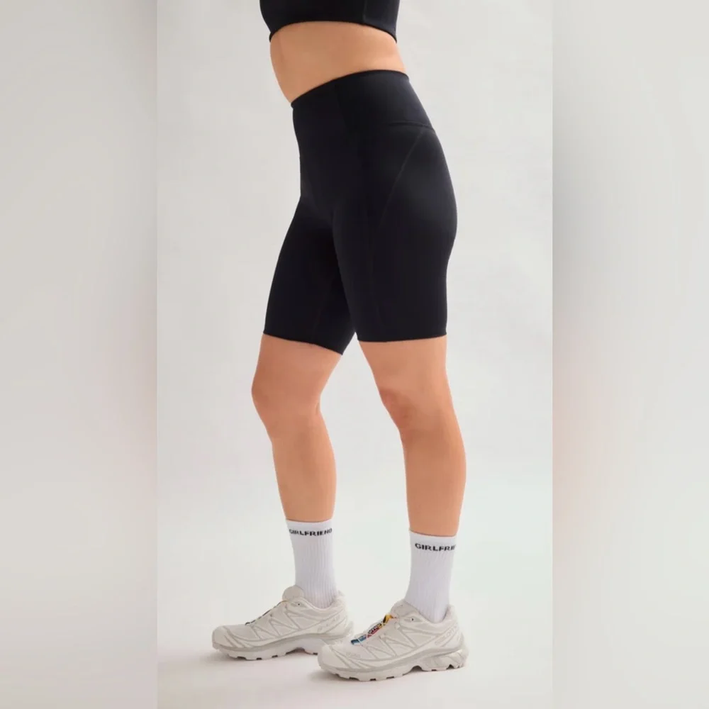 Girlfriend Collective High-Rise Bike Short, Size L - Picture 3 of 6